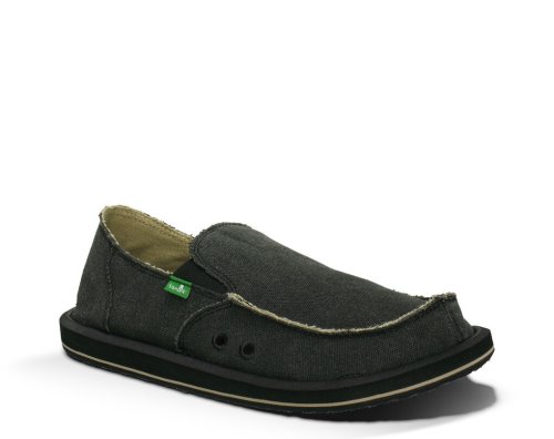 Chaussures Sanuk Vagabond Homme - Grise Foncé HSAJMI608